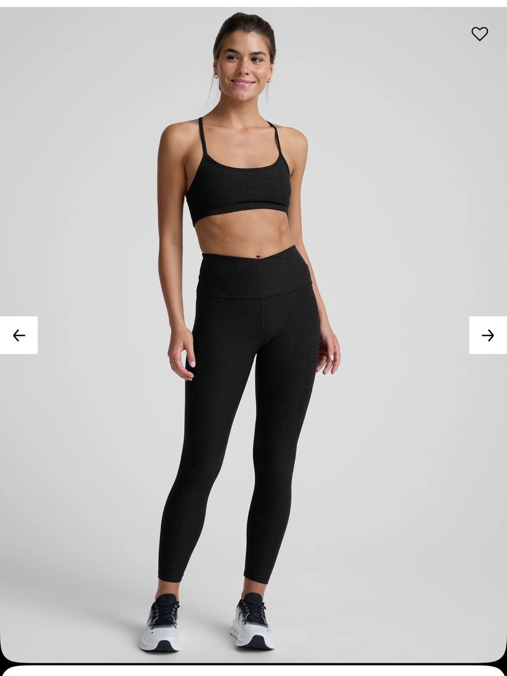 Beyond Yoga Black High-Waist Sculpt Leggings